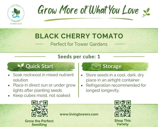 Vegetables - Tomato, Black Cherry Seeds