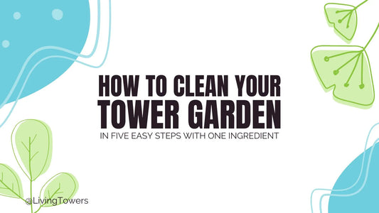 How to Clean the Tower Garden in 5 Easy Steps with 1 Magic Ingredient