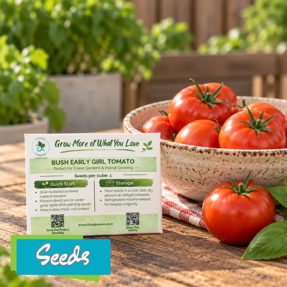 Vegetables - Tomato, Bush Early Girl Seeds