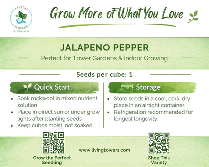 Vegetables - Pepper, Jalapeno Seeds