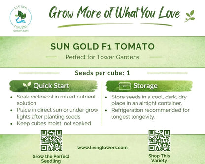 Vegetables - Tomato, Sun Gold Seeds